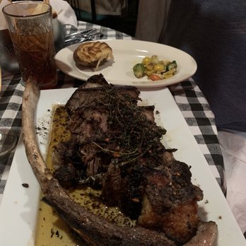The Family Table - The Tomahawk steak for two.......so good! - Italian Near Me - Henry, Tennessee