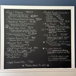 Red, White & Brew - Menu