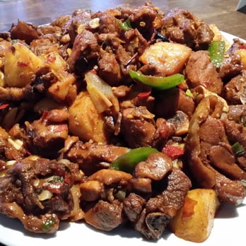 China Garden - 大盘鸡！Big plate of Chicken. - Chinese Near Me - Tulsa, Oklahoma
