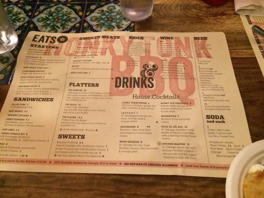 Menu photo 7 Honky Tonk BBQ Chicago, IL