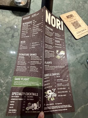 Menu photo 2 Nori Bar - Waikiki Honolulu, HI Menu photo 2 Nori Bar - Waikiki Honolulu, HI