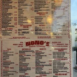Menu Menu