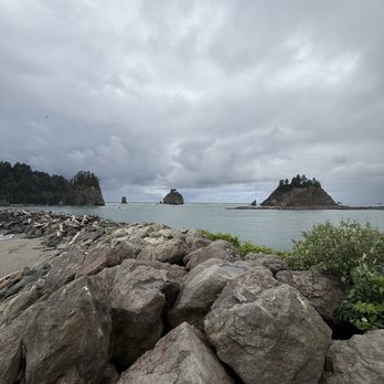 The Salty Heifers Burger Shack - The view! - Burgers Near Me