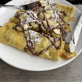 Eggsperience Cafe - *Nutella Banana Crepes - Breakfast & Brunch Near Me - Chicago, Illinois Eggsperience Cafe - *Nutella Banana Crepes - Breakfast & Brunch Near Me - Chicago, Illinois