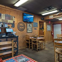 Roger's Bar-B-Que - Towards the back of Roger's.
