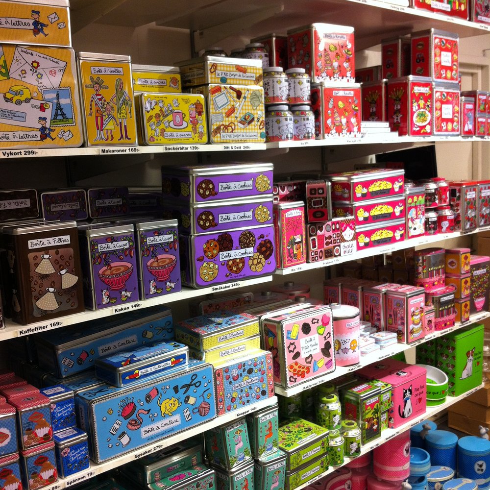 Iems - Cute tin jars - Home Decor Near Me - Göteborg, O