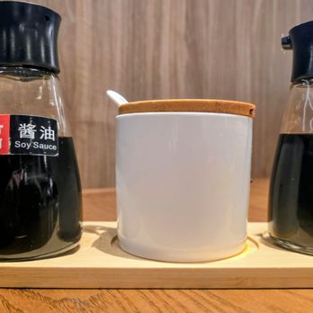 Nan Xiang Soup Dumplings - Soy sauce, ginger and chili to make the soup dumpling sauce with ginger - Dim Sum Near Me - Stamford, Connecticut Nan Xiang Soup Dumplings - Soy sauce, ginger and chili to make the soup dumpling sauce with ginger - Dim Sum Near Me - Stamford, Connecticut