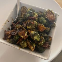 Bacon, brussels sprouts Bacon, brussels sprouts