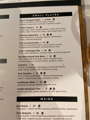 Menu photo 2 Starbelly Calgary, AB Menu photo 2 Starbelly Calgary, AB