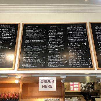 Cinderella - Menu board - Bakeries Near Me - San Francisco, California