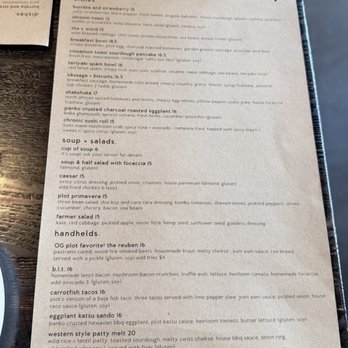 The Plot - Vegan Near Me - Oceanside, California