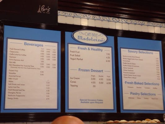 Menu photo 7 Cafe Belle Madeleine Las Vegas, NV Menu photo 7 Cafe Belle Madeleine Las Vegas, NV