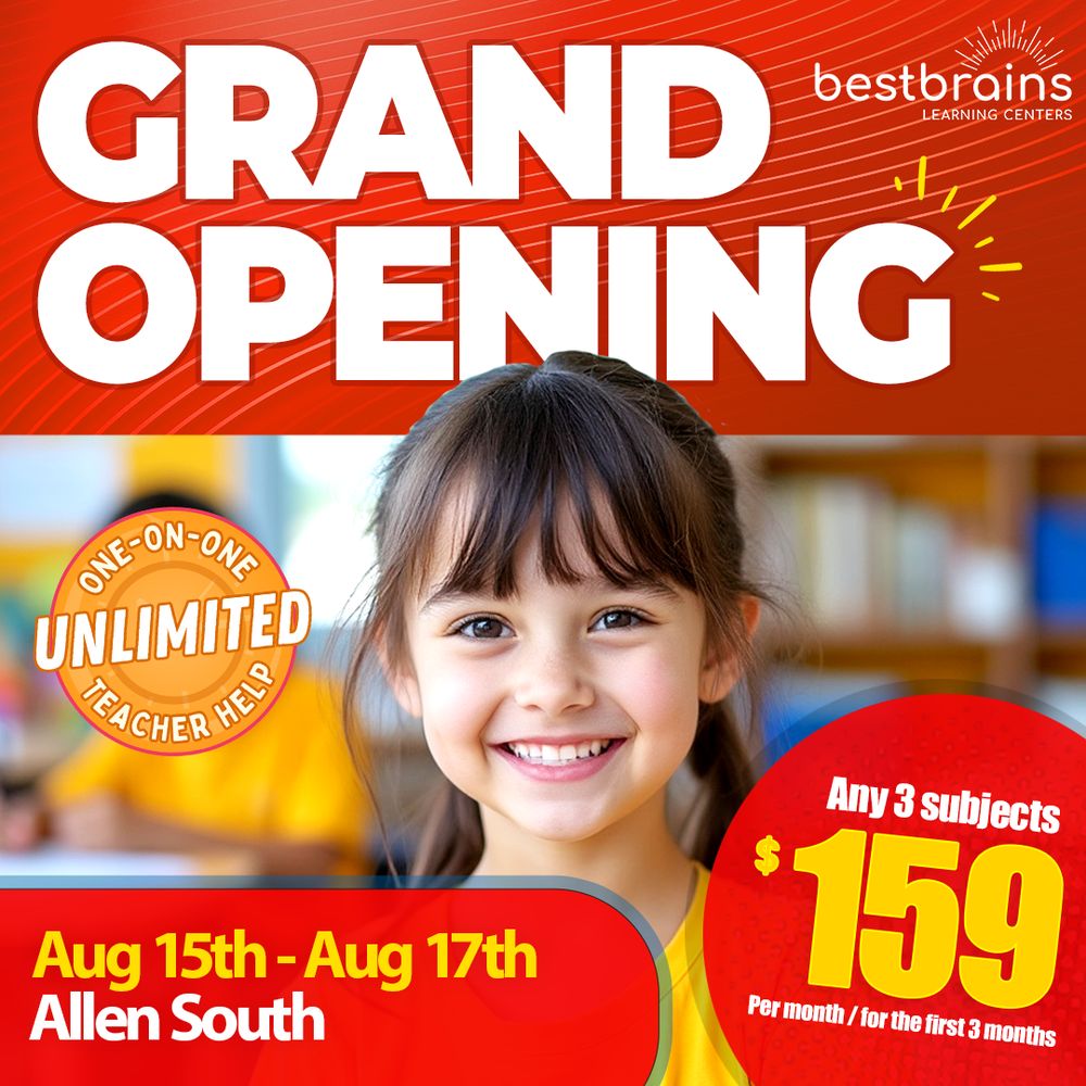 Best Brains Learning Center - reading tutor in Allen, TX