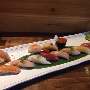 Aki Sushi - Amazing Omakase (chef's choice). Everything was so fresh. Some special, unique pieces included. - Sushi Bars Near Me - Kennewick, Washington Aki Sushi - Amazing Omakase (chef's choice). Everything was so fresh. Some special, unique pieces included. - Sushi Bars Near Me - Kennewick, Washington