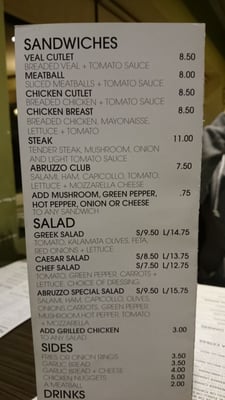 Menu photo 5 Abruzzo Pizza Richmond Hill, ON Menu photo 5 Abruzzo Pizza Richmond Hill, ON