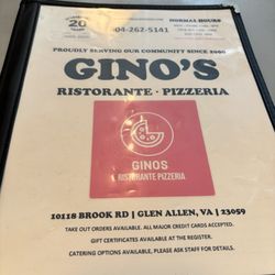 Gino's Ristorante