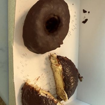 Starlight Doughnut Lab - Chocolate ring and vegan Boston cream doughnuts. - Bakeries Near Me - Cincinnati, Ohio Starlight Doughnut Lab - Chocolate ring and vegan Boston cream doughnuts. - Bakeries Near Me - Cincinnati, Ohio