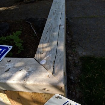 Cascade Fence & Deck - Nice crack down my fence. Couple months later. - Fences & Gates Near Me - Vancouver, Washington Cascade Fence & Deck - Nice crack down my fence. Couple months later. - Fences & Gates Near Me - Vancouver, Washington