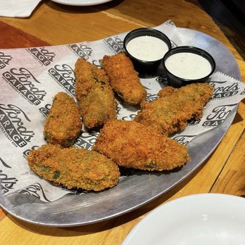 Ford's Garage Dearborn - Seasonal jalapeño poppers - Burgers Near Me - Dearborn, Michigan Ford's Garage Dearborn - Seasonal jalapeño poppers - Burgers Near Me - Dearborn, Michigan