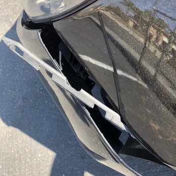 Interstate Towing - A clear break from being ripped apart at the clips from being stretched 3 feet by the tow hitch - Towing Near Me - Riverside, California