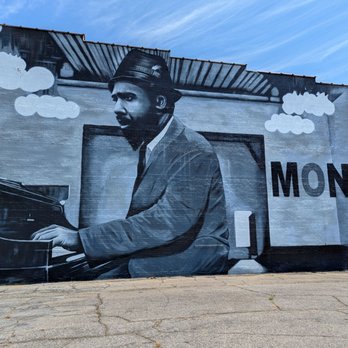 Thelonious Monk Mural - Public Art Near Me - Rocky Mount, North Carolina Thelonious Monk Mural - Public Art Near Me - Rocky Mount, North Carolina