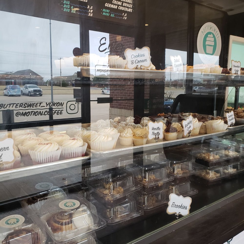 Motion Coffee - Cupcakes at the attached cupcake place - Coffee & Tea Near Me - Yukon, Oklahoma Motion Coffee - Cupcakes at the attached cupcake place - Coffee & Tea Near Me - Yukon, Oklahoma