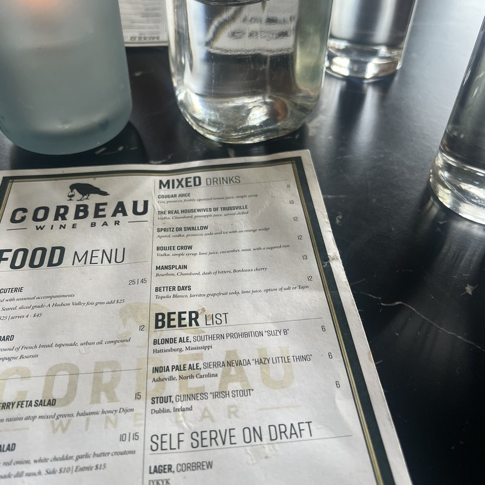 Corbeau Wine Bar - Wine Bars Near Me - Trussville, Alabama Corbeau Wine Bar - Wine Bars Near Me - Trussville, Alabama