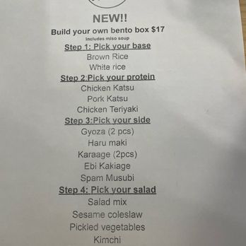 Hinoki Poke - Bento box menu - Poke Near Me - Reno, Nevada Hinoki Poke - Bento box menu - Poke Near Me - Reno, Nevada