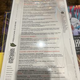 Menu as of 11/20/25 Menu as of 11/20/25