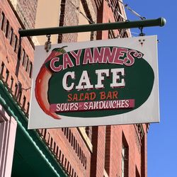 Cayannes' Cafe & Gifts - Signage
