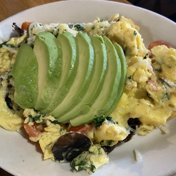 The Peach Cafe - Farm Fresh Scramble - New American Near Me - Monrovia, California The Peach Cafe - Farm Fresh Scramble - New American Near Me - Monrovia, California