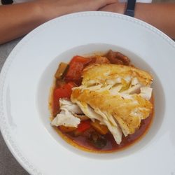 Restaurant Au LR - Dos de lieu (poisson du jour)