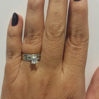 Exquisitely Nails On The Go - Almond shape color:DND 460 "Deep Mystery" with negative space on ring finger. - Nail Salons Near Me - Costa Mesa, California