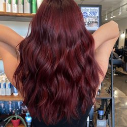 VAULT Salon - Deep vibrant red