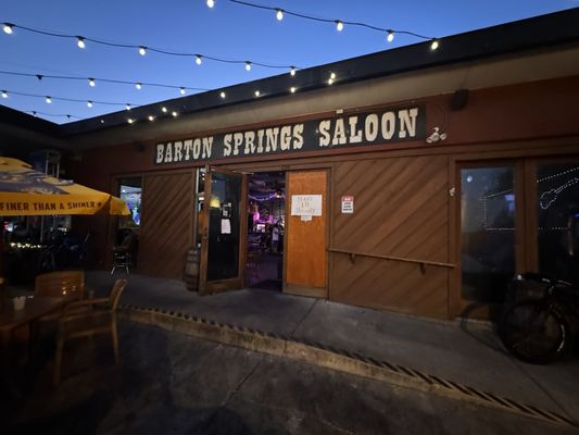 Barton Springs Saloon by null