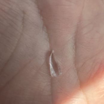 Yogurt Mill - This sharp object which appears to be glass ended up in my child's mouth. - Ice Cream & Frozen Yogurt Near Me - Turlock, California