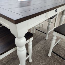 Kimbrell's Furniture - All the detail they put into this table is beautiful