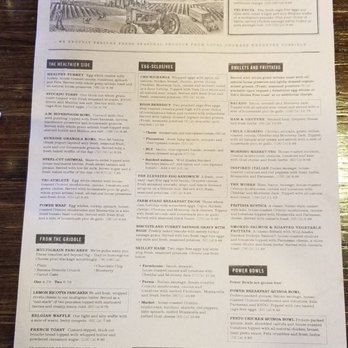 First Watch - Menu front - Breakfast & Brunch Near Me - Mesa, Arizona First Watch - Menu front - Breakfast & Brunch Near Me - Mesa, Arizona