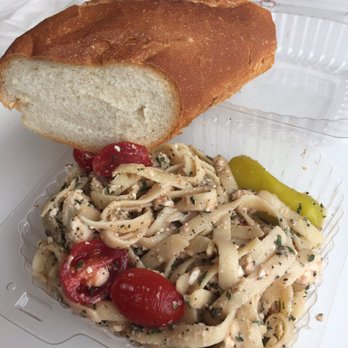Christopher's Runaway Gourmay - Tomato and Feta pasta.  Actually quite good! - Food Stands Near Me - Richmond, Virginia
