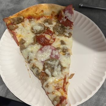 Brooklyn Pizzeria - Meat lovers slice - Pizza Near Me - Spring, Texas Brooklyn Pizzeria - Meat lovers slice - Pizza Near Me - Spring, Texas