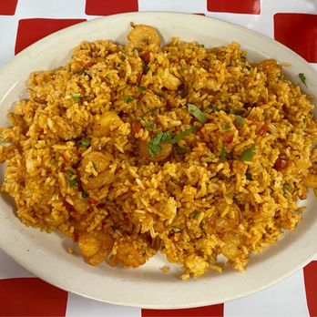 Tineo Peruvian Cafe - Arroz con Camarones - Peruvian Near Me - Richardson, Texas Tineo Peruvian Cafe - Arroz con Camarones - Peruvian Near Me - Richardson, Texas