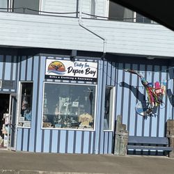 Only in Depoe Bay - Front window