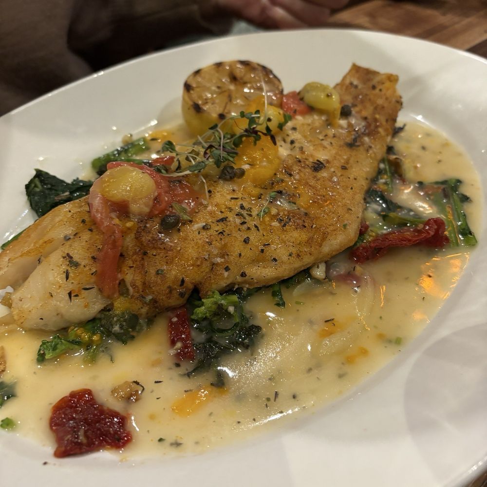 Zinna's Bistro - Pan-Seared Snapper - Italian Near Me - Cranbury, New Jersey