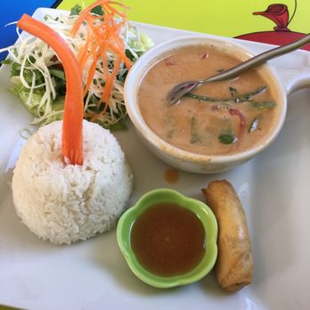 Lomita Thai Cafe - Lunch special. Panang curry. Wasn't too spicy - Thai Near Me - Lomita, California Lomita Thai Cafe - Lunch special. Panang curry. Wasn't too spicy - Thai Near Me - Lomita, California