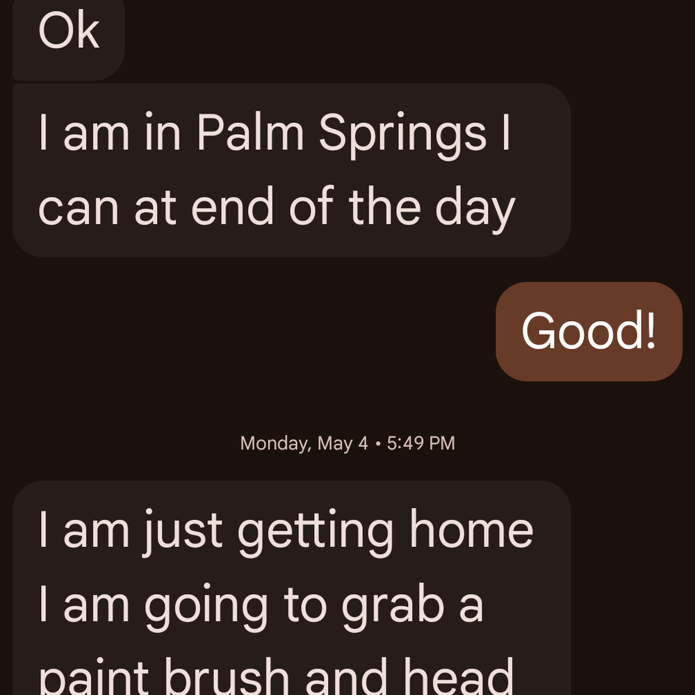 Tom Libby Services - Screenshot 4 - Again, he'll be there end of day.. then, crickets.. never came, blew us off AGAIN! - Handyman Near Me Tom Libby Services - Screenshot 4 - Again, he'll be there end of day.. then, crickets.. never came, blew us off AGAIN! - Handyman Near Me
