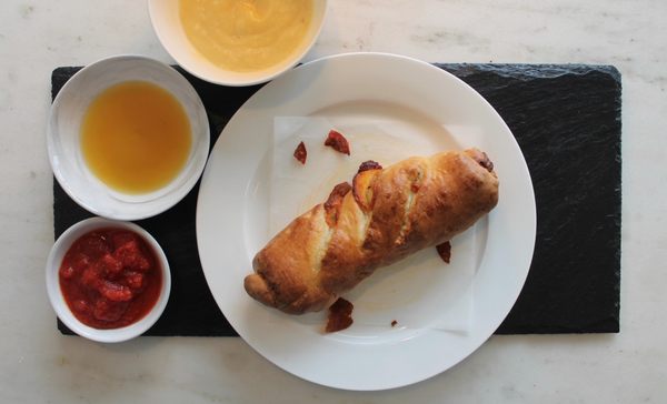 Rolling Pepperoni by null