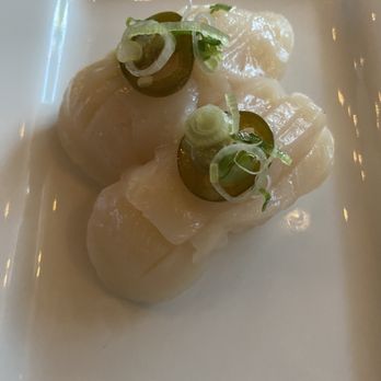 Yuzu Omakase - Scallop (GF) - Sushi Bars Near Me - Phoenix, Arizona Yuzu Omakase - Scallop (GF) - Sushi Bars Near Me - Phoenix, Arizona