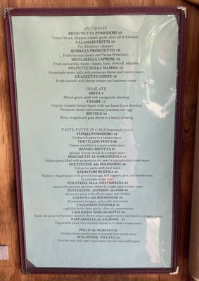 Menu photo 1 Sapore Express San Mateo, CA