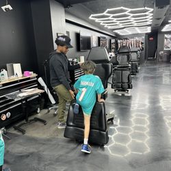 Sacred Eye Tattoos - Getting situated before the long session