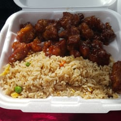 China Max - Honey chicken with rice